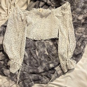 Fashion Nova Polly Smocked Top